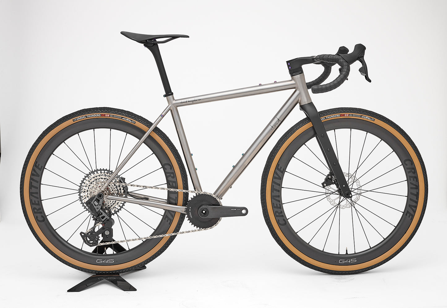 CLOUD Adventure Titanium Bike SRAM GX Eagle Mullet AXS