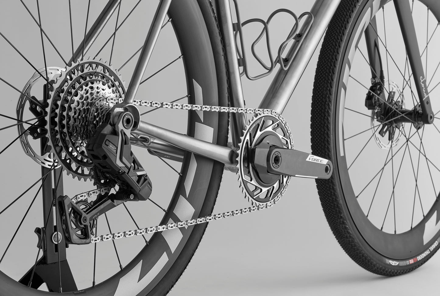 CLOUD All-Road Titanium — Zipp 303 XPLR S - SRAM Force XPLR AXS