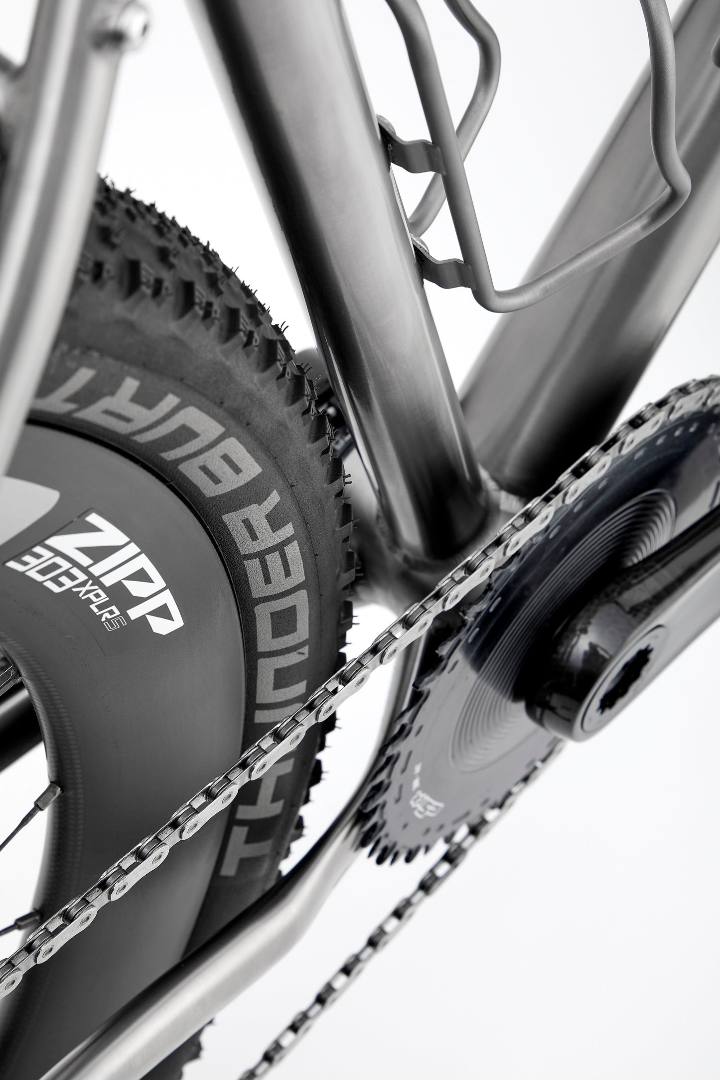 CLOUD Adventure Titanium Bike - ZIPP 303 XPLR S SRAM GX Eagle Mullet AXS