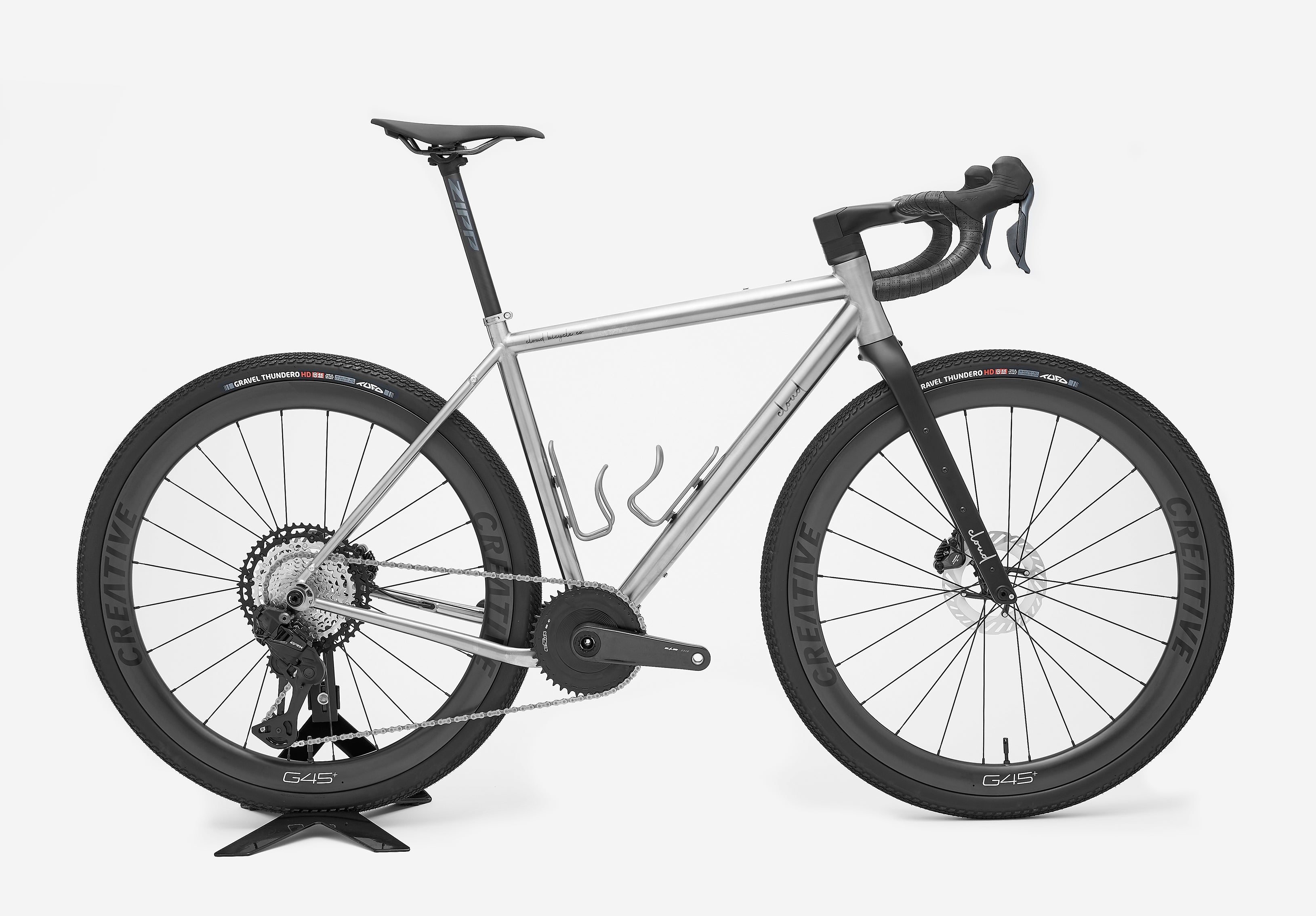 kespor gravel bike Cloud Gravel Titanium – GRX Di2 RX827 | 55mm Clearance