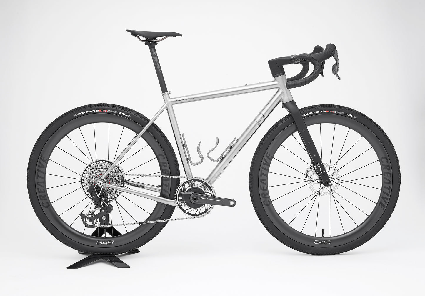 CLOUD Titanium Adventure Bike SRAM XXSL Eagle E1 Red AXS