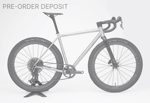 Pre-Order Deposit, Adventure Titanium Bikes