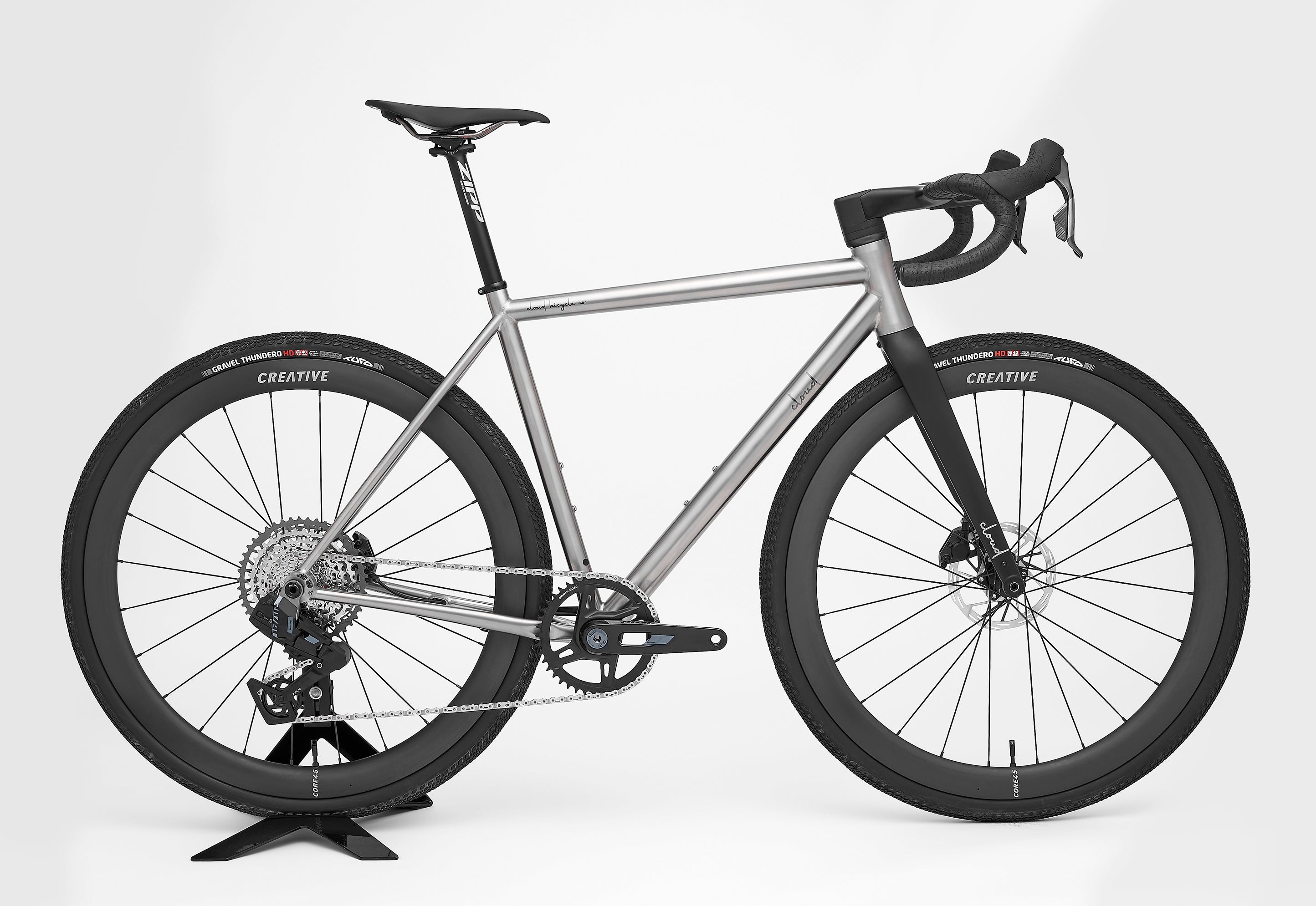 Titanium All‑Road Bike – Cloud Bicycle Co. | SRAM Rival AXS XPLR