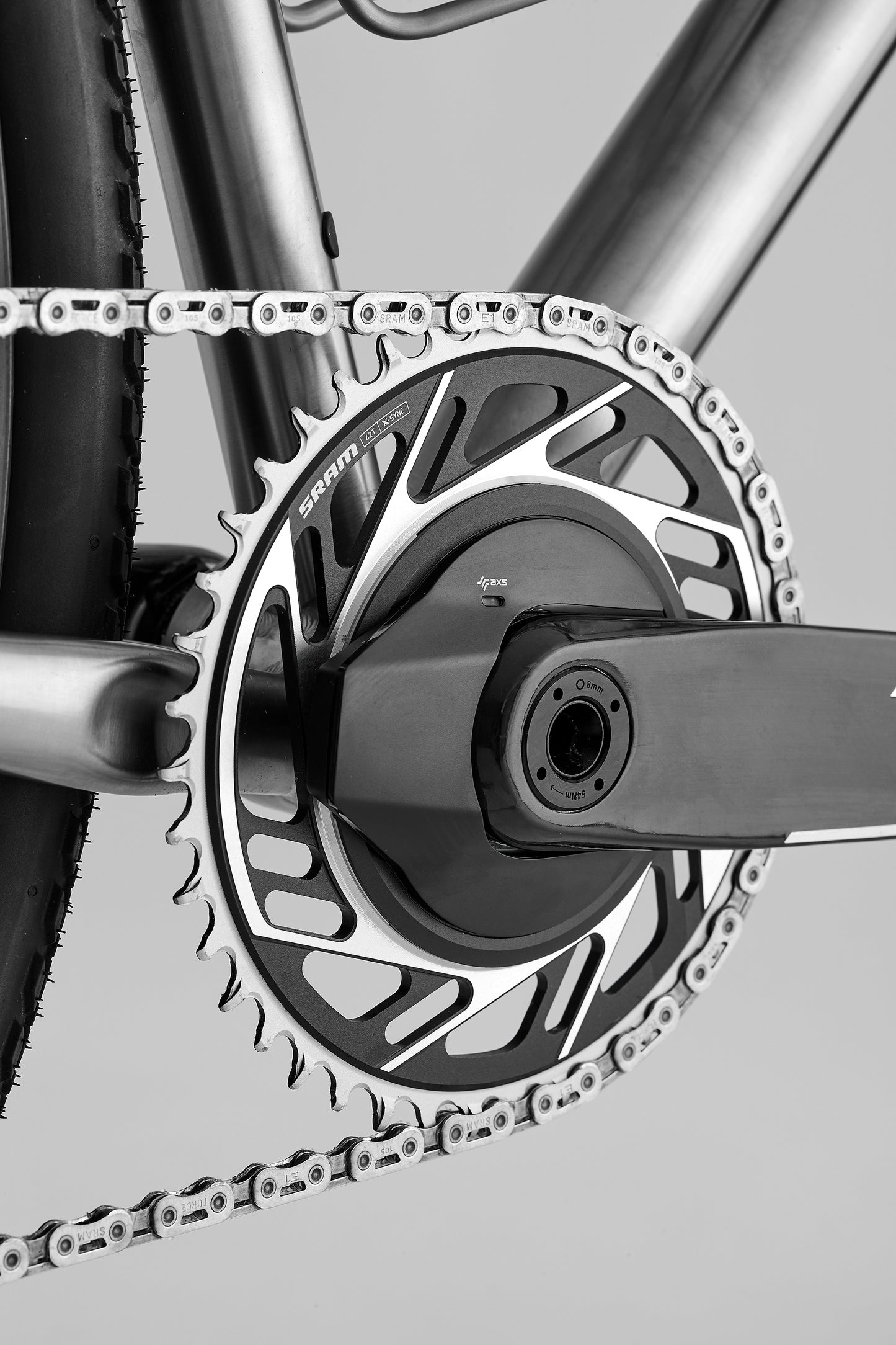 CLOUD All-Road Titanium — Zipp 303 XPLR S - SRAM Force XPLR AXS