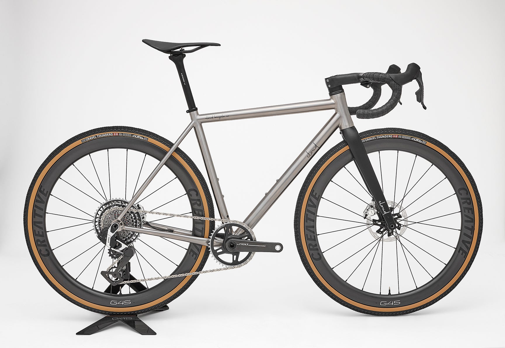Titanium All‑Road Bike – Cloud Bicycle Co. | SRAM Red AXS XPLR