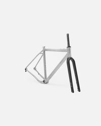 CLOUD Gravel Titanium Frameset and Fork, rear three-quarter view