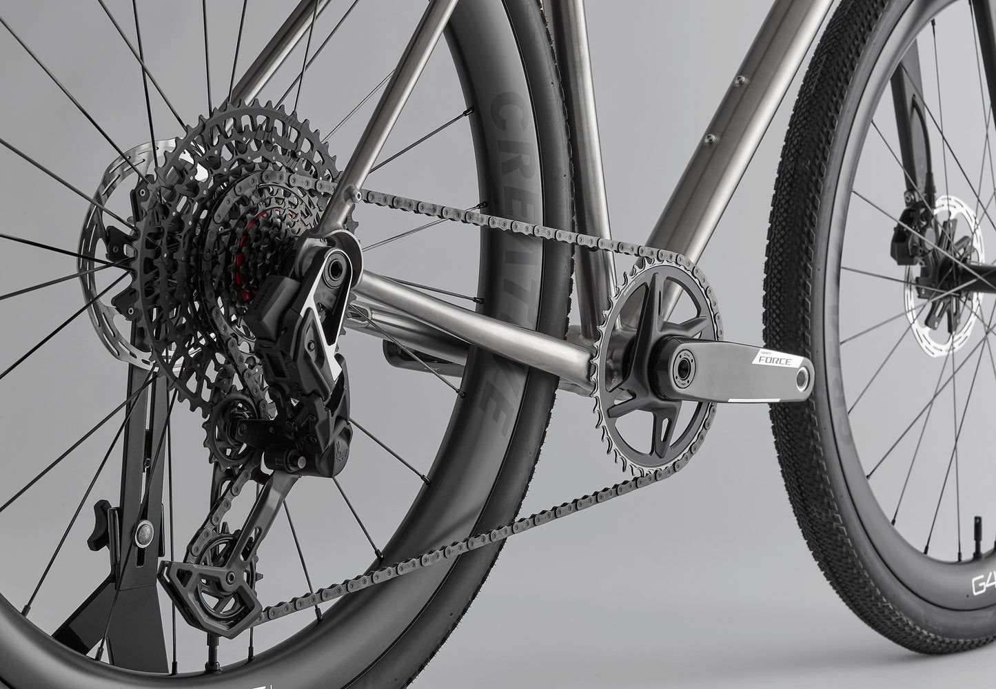 CLOUD Adventure Titanium Bike SRAM X0 Eagle E1 Force AXS