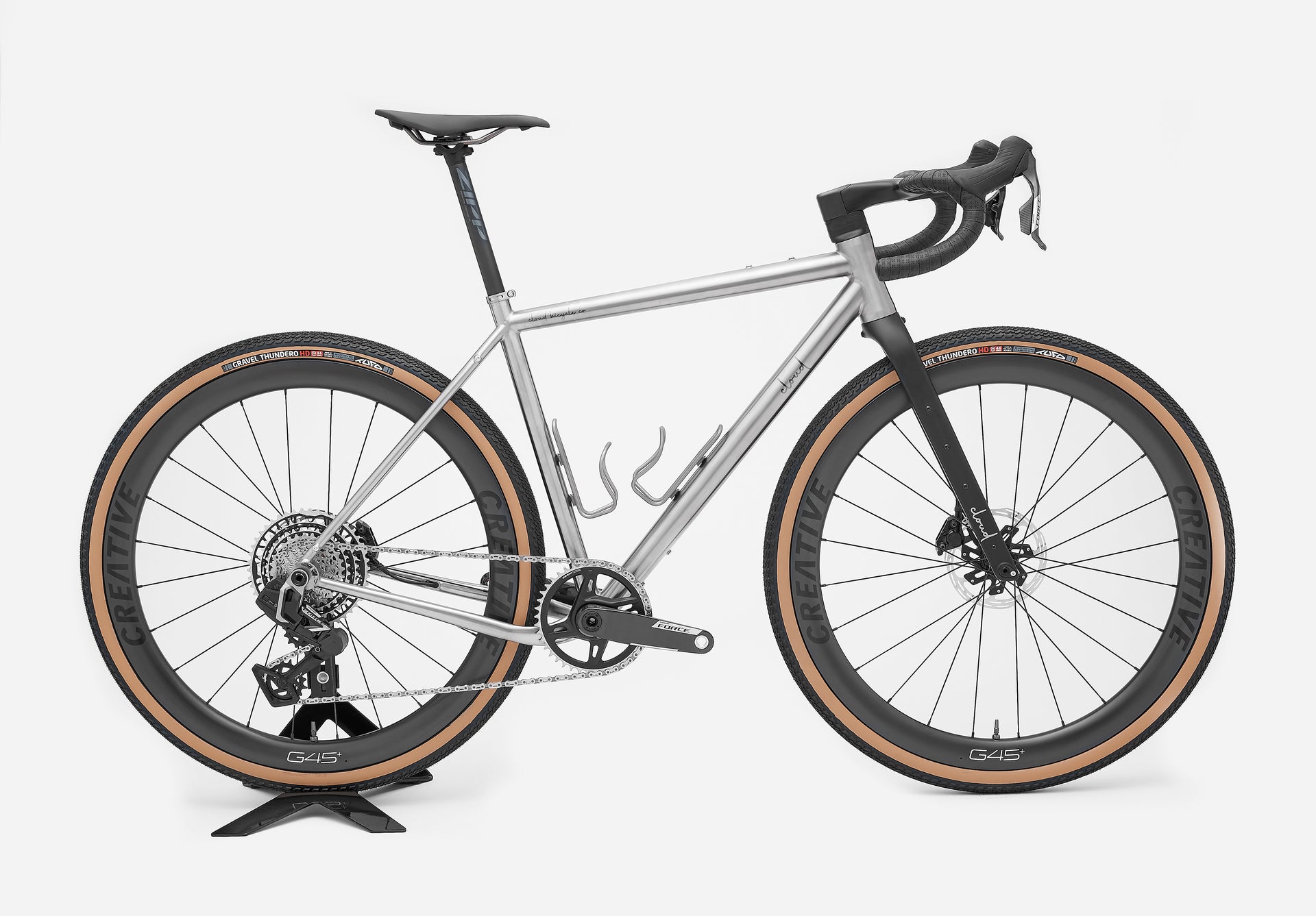 titanium gravel race bike CLOUD Titanium Gravel Race Bike SRAM XPLR Force AXS