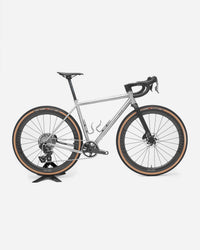 CLOUD Gravel Race Titanium Bike SRAM XPLR Force AXS, side profile