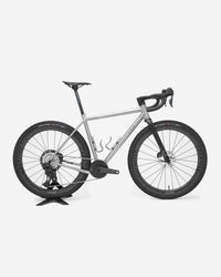 CLOUD Gravel Race Titanium Bike Shimano GRX Di2 RX827, side profile