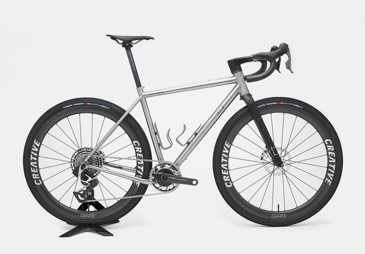 gravel bike sram red XPLR E1 AXS Titanium Race Trofast Box class ergonomics Color:Black Magic (Purple) SIGMA ROX 4.0 SE