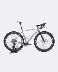 CLOUD Gravel Race Titanium Bike SRAM XPLR Red AXS, side profile