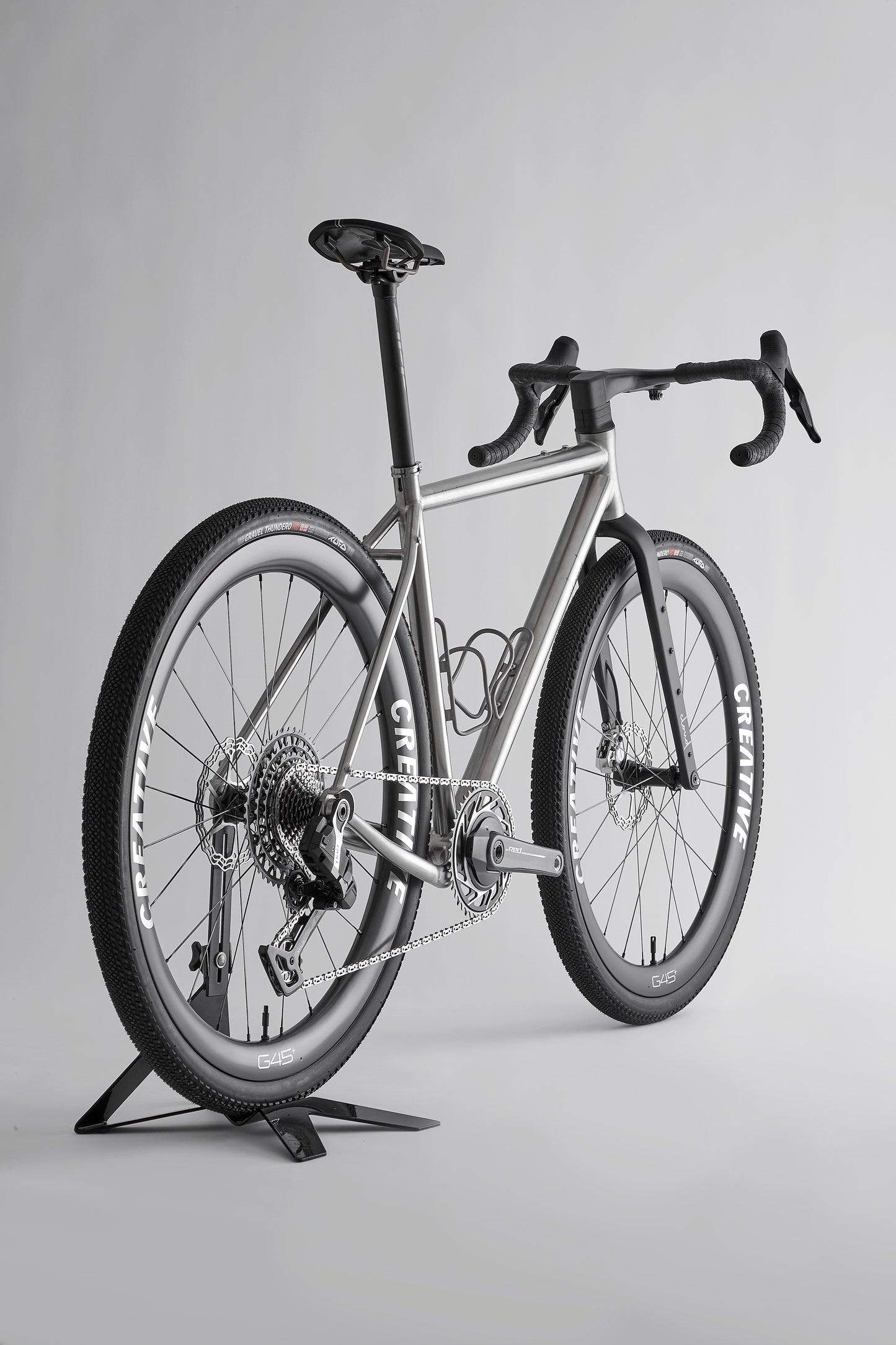 CLOUD Titanium Gravel Race Bike SRAM XPLR Red AXS