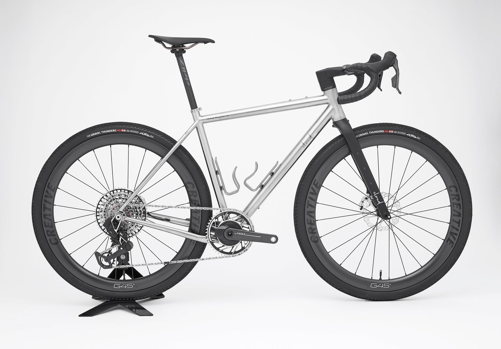 CLOUD Titanium Adventure Bike SRAM XXSL Eagle E1 Red AXS