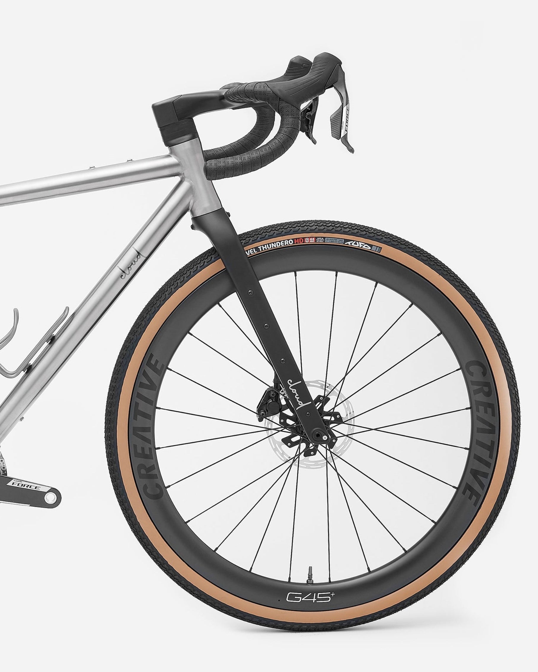 CLOUD Gravel Race Titanium Bike SRAM XPLR Force AXS