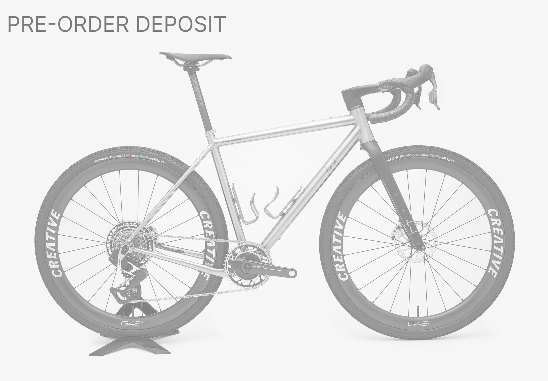 Pre‑Order Deposit — Gravel Race Titanium Bikes