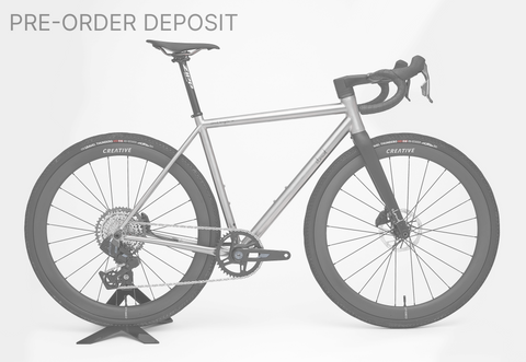 Pre-Order Deposit, All-Road Titanium Bikes