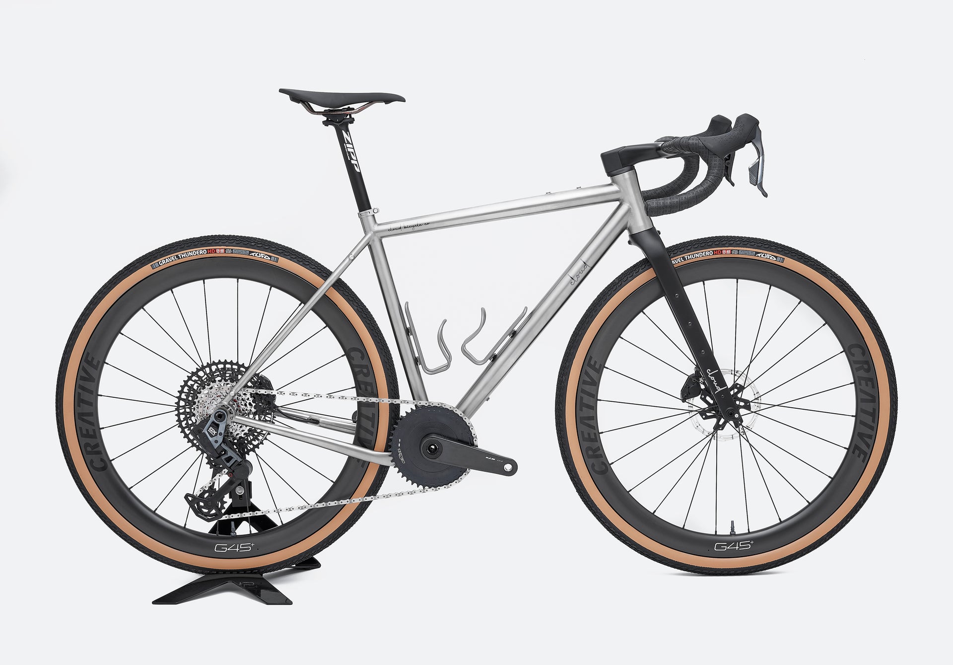 CLOUD Adventure Titanium Bike SRAM GX Eagle Mullet AXS