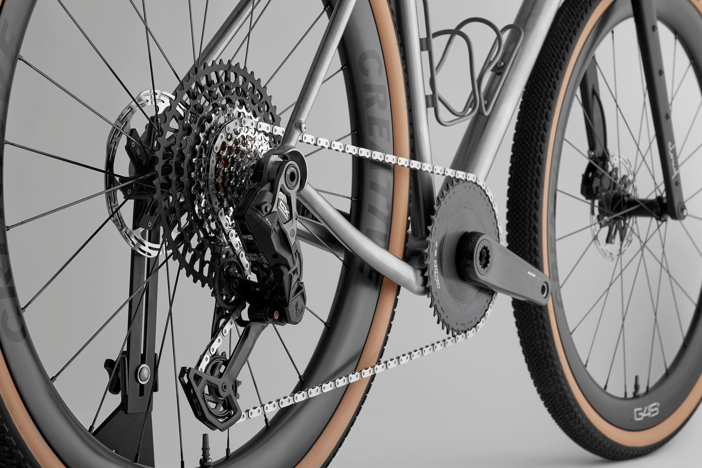 CLOUD Adventure Titanium Bike SRAM GX Eagle Mullet AXS