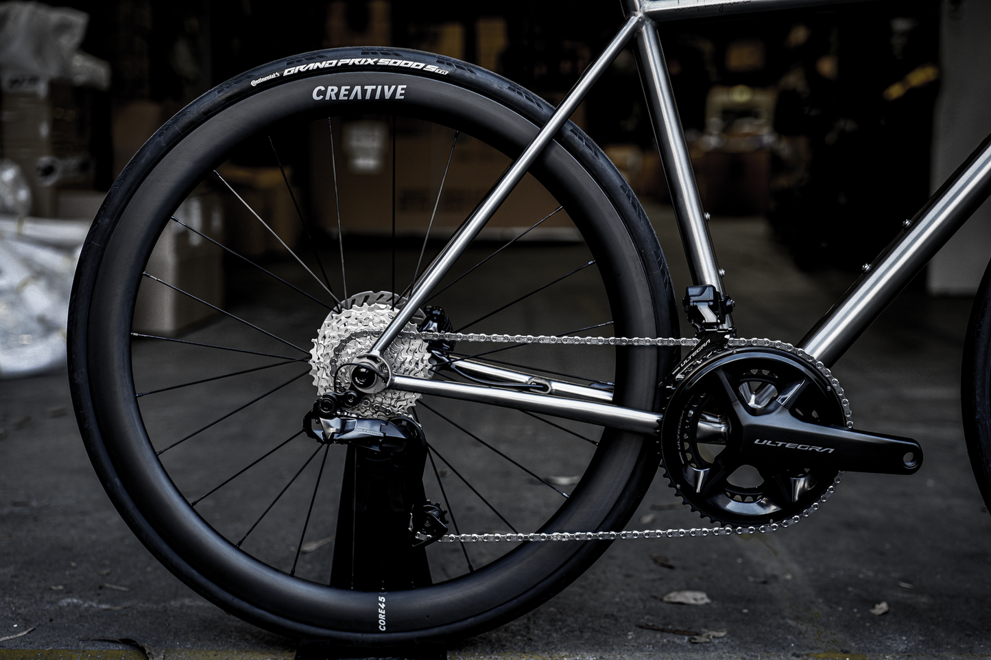 CLOUD All‑Road Titanium Bike Shimano Ultegra Di2